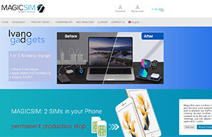 Magic Sim E-commerce Store WordPress WooCommerce Online Shopping Platform